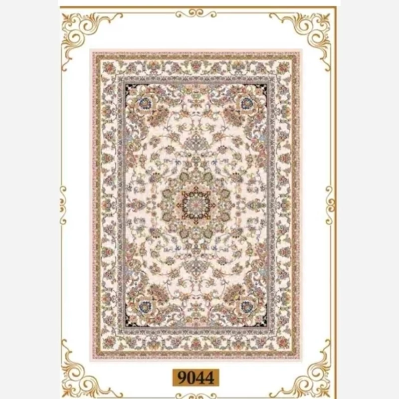 فرشینه مخمل ترک طرح فرش کد9044