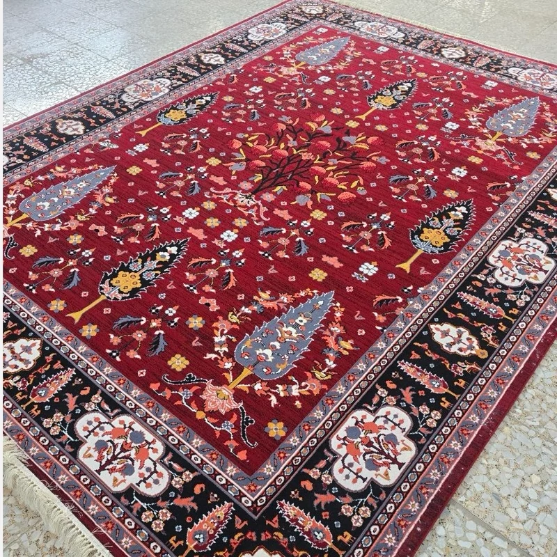 فرش ماشینی لاکی700شانه12متری نقشه زیبای بیتا(2عددی)