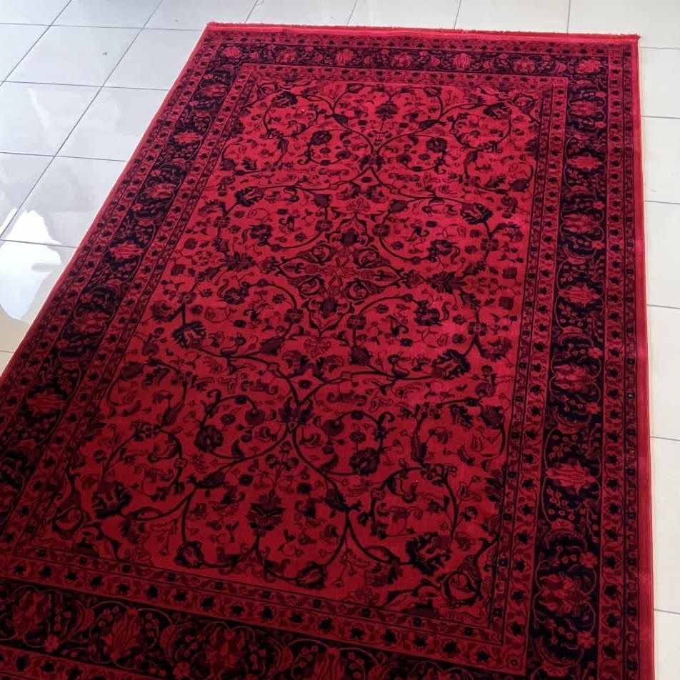 فرش9متری ماشینی لاکی بلوچی کاشان کد2013