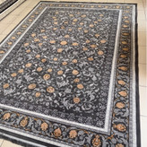 گلیم فرش4متری فانتزی پرزدار(گبه)کلکسیون الگادلفینی کد1037