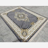 فرش ماشینی 12متری جدید کاشان نقشه ویترین دودی(ارسال رایگان)