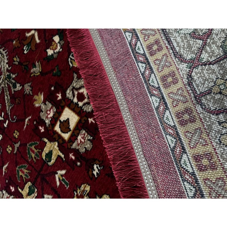 قالیچه4متری ماشینی فانتزی کاشان کلکسیون بلوچی لاکی کد4121
